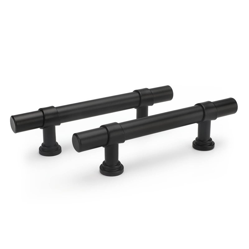 goldenwarm 15 Pack Black Cabinet Pulls 3 Inch Kitchen Cabinet Handles Black Drawer Handles Modern Dawer Pulls and Knobs Kitchen Hardware for Dresser Bathroom - Image 1
